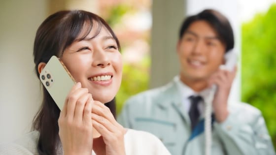 工事後もずっと安心。無料10年工事保証