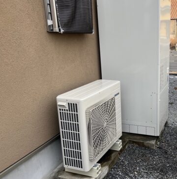 岐阜県本巣市Mエコキュートの施工事例工事後写真